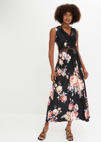 Jersey jurk - zwart - maat 40/42 (M) - bonprix