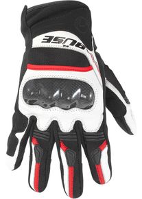 Büse Büse Safe Ride, gloves , color: Black/White/Red , size: 11