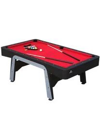 Cougar Xxxl Billardtisch Arch PRO Pool , Rot, Schwarz , Holz , 122x80x215 cm , Freizeit & Co, Spieltische, Billardtische