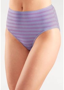 Petite Fleur Dames Heupslip in lila, geel, groen, oranje, roze ,maat 32/34, Witt, 95% Katoen, 5% Elastan