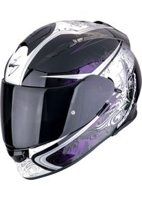 Scorpion EXO-491 Run, full face helmet , color: Black/White/Purple/Green , size: L