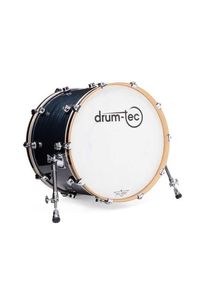 drum-tec pro 3 22" x 16" Bass Drum (black slate) b-stock