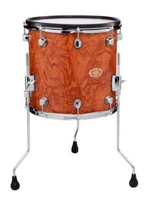 Tom Basse drum-tec pro-s 14" x 14" (walnut roots)