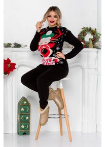 Pulover Comet Negru