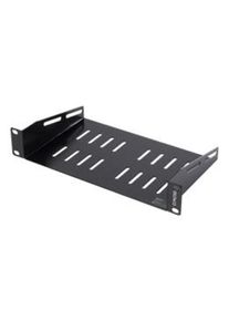 Deltaco 10" Fixed Shelf Black