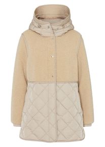 Fuchs & Schmitt FUCHS SCHMITT - Long-Jacke, beige, Gr. 38, Kunstfaser