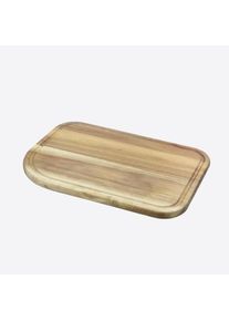 Point Virgule - Acacia wood cutting board with groove 30x19,5cm