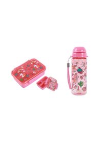 I-Drink - Lunch Box Kids with cutlery + Tritan Bottle (400 ml) - UNICORN (Bundle)