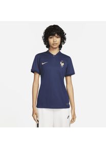 Maillot de football Nike Dri-FIT FFF 2022/23 Stadium Domicile pour femme - Bleu