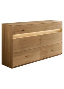 allnatura Sideboard "Bassano" - Holzart: Kernbuche