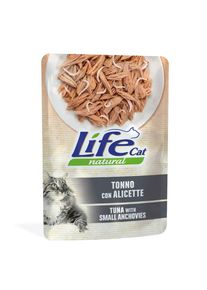 6x70g Life Cat thon adulte naturel aux anchois nourriture humide pour chat