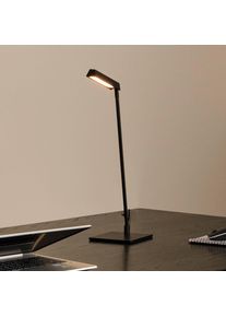 Lucide LED-Tischleuchte Lavale, schwarz, dimmbar, Höhe 42 cm