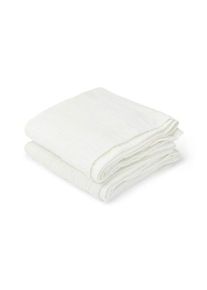 Nuuroo Bao muslin cloth 2-pack - White Onyx