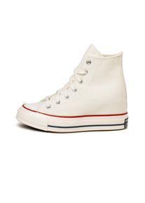 Converse Chuck Taylor All Star '70 Wedge Hi, Egret / Black / Red