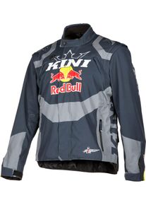 Kini Red Bull 1.0 EXC, casaco têxtil , cor: Azul Escuro/Cinzento , tamanho: L