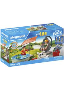 Playmobil® Konstruktions-Spielset »Planschspaß zu Hause (71476), My City Life«, (29 St.), teilweise aus recyceltem Material; Made in Europe