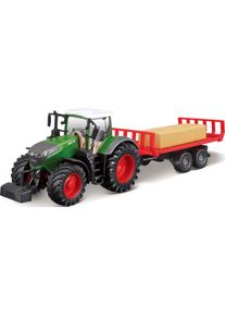 Bburago Spielzeug-Traktor »Farmland, FENDT Vario 1050 mit Heuballen-Transporter«