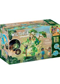 Playmobil® Konstruktions-Spielset »Wiltopia - Nachtlicht Regenwald (71009), Wiltopia«, (69 St.), teilweise aus recyceltem Material; Made in Europe