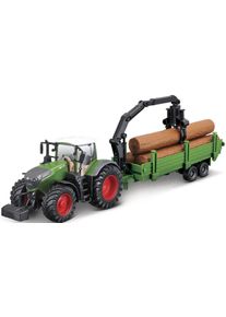 Bburago Spielzeug-Traktor »Farmland, FENDT Vario 1050 mit Holztransporter«