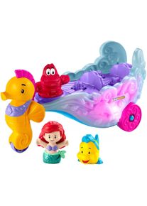 Fisher-Price® Lernspielzeug »Little People Arielle Kutsche Musikspielzeug«, mit Licht und Sound