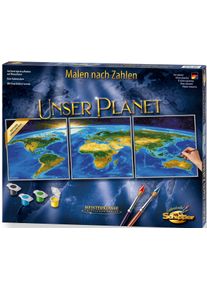 Schipper Malen nach Zahlen »Meisterklasse Triptychon - Unser Planet«, Made in Germany