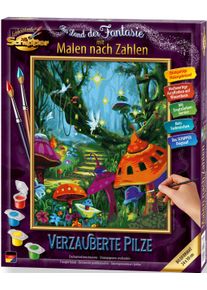 Schipper Malen nach Zahlen »Meisterklasse Klassiker - Verzauberte Pilze«, Made in Germany