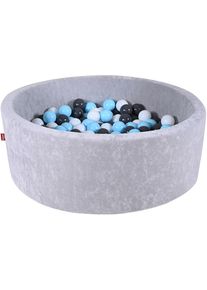 KNORRTOYS® Bällebad »Soft, Grey«, mit 300 Bällen creme/Grey/lightBlue; Made in Europe