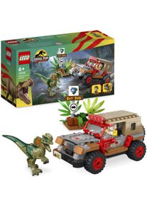 Lego® Konstruktionsspielsteine »Hinterhalt des Dilophosaurus (76958), Lego® Jurassic Park«, (211 St.), Made in Europe