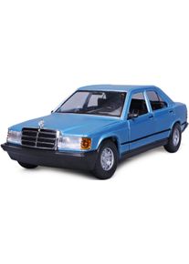 Bburago Sammlerauto »Mercedes 190E ´87, blau«, 1:24