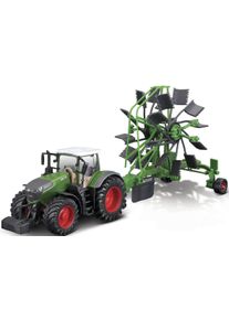 Bburago Spielzeug-Traktor »Farmland, FENDT Vario 1050 mit Heuwender«