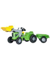 Rolly Toys® Tretfahrzeug »Futura«, Traktor mit Trailer und Lader