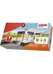 Märklin Märklin Modelleisenbahn-Gebäude »Märklin my world - Bahnsteig - 72213«, Mit Lichtfunktion