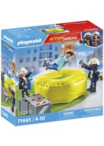 Playmobil® Konstruktions-Spielset »Feuerwehrleute mit Luftkissen (71465), Action Heroes«, (13 St.), Made in Europe