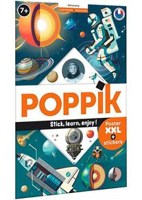 POPPIK Kreativset »Sticker Lernposter, Astronomie«