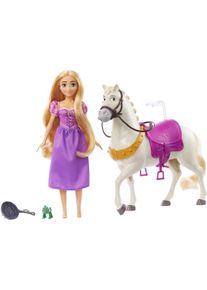 Mattel® Anziehpuppe »Disney Prinzessin, Modepuppe Rapunzel und Pferd«