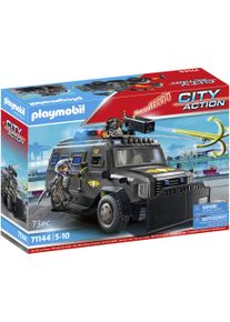 Playmobil® Konstruktions-Spielset »SWAT-Geländefahrzeug (71144), My Action Heroes«, (73 St.), Made in Europe; mit Licht und Sound