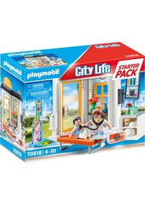 Playmobil® Konstruktions-Spielset »Starter Pack Kinderärztin (70818), My City Life«, (57 St.), Made in Germany