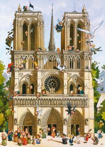 Heye Puzzle »Vive Notre Dame!, Loup«, Made in Germany