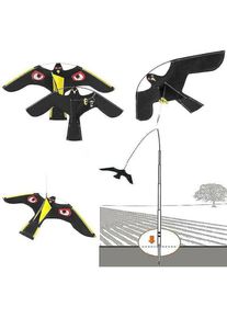 Dpzo - jamais UTILISÉ]Oiseaux Effaroucheur Répulsif Flying Hawk Cerf-Volant Pour Jardin Épouvantail Cour Maison Décoration -protection de la Ferme