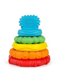 Baby Einstein Stack & Teethe Multi-Textured Teether Toy