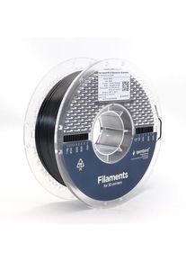 Gembird High Speed PETG filament - Schwarz - 1.75mm ø - 1 kg