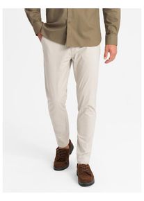 Férfi REGULAR FIT egyenruhás chino nadrág - bézs