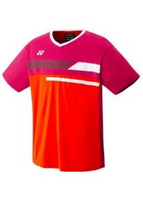 Herren T-Shirt Yonex Mens Crew Neck Shirt YM0029 Reddish Rose L - Rot