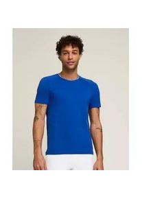 Herren T-Shirt Wilson M Team Seamless Crew Royal Blue S - Blau