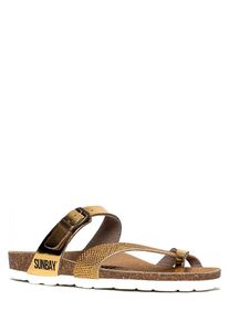 Sunbay Teenslippers "Tulipe" goudkleurig - 66% | Maat: 39 |