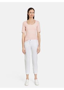 Gerry Weber Spijkerbroek - slim fit - wit - 60% | Maat: 40 |