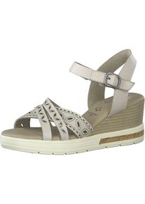 Tamaris Leren haksandalen wit - 50% | Maat: 40 |