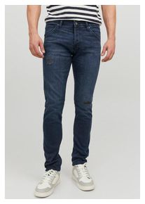 Jack & Jones Jack & Jones Spijkerbroek - slim fit - donkerblauw - 53% | Maat: