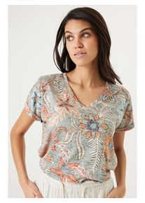 Garcia Shirt groen/meerkleurig - 51% | Maat: XS |