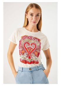 Garcia Shirt crème - 51% | Maat: XXL |